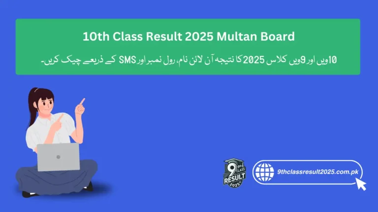 10th Class Result 2025 Multan Board