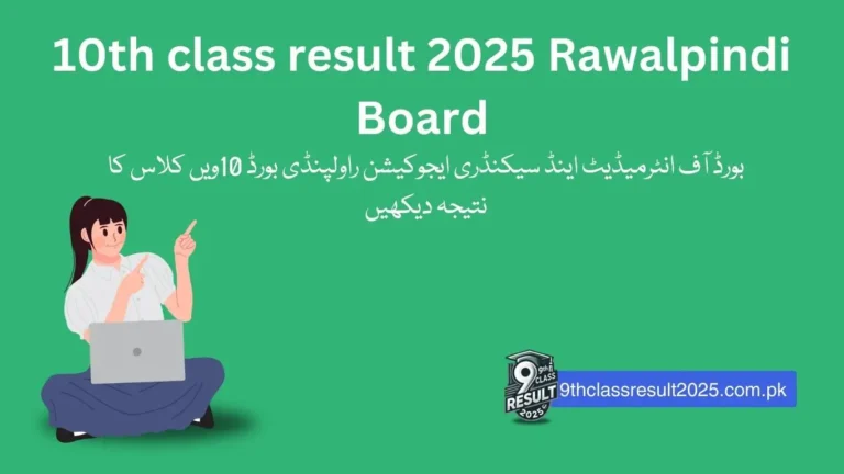 10th class result 2025 BISE Rawalpindi