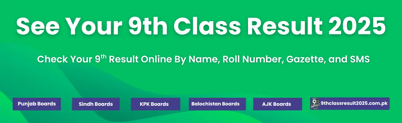 BISE Bannu 9th Class Result 2025
