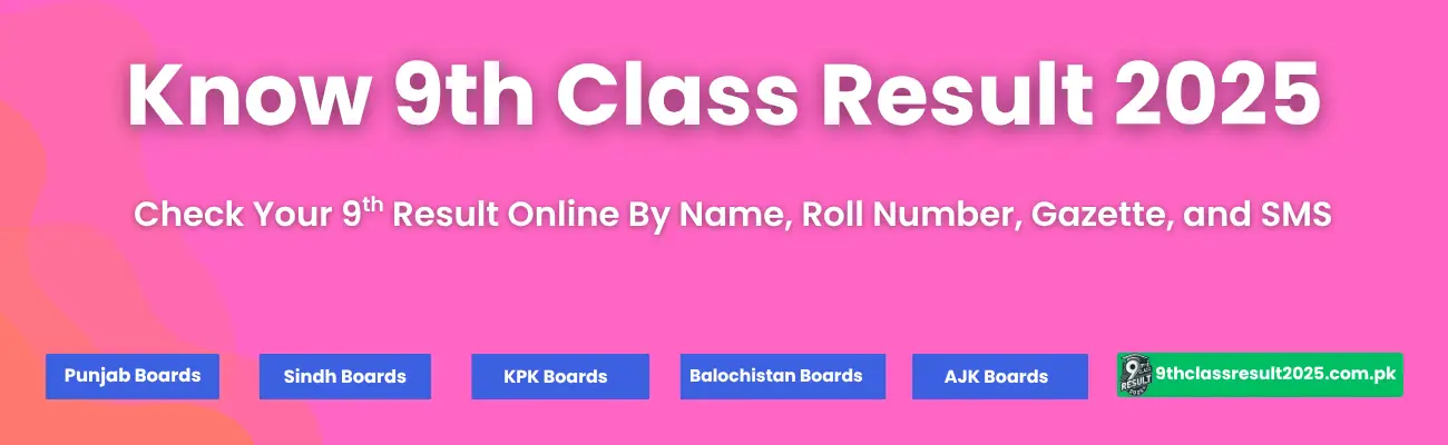 BISE AJK 9th Class Result 2025