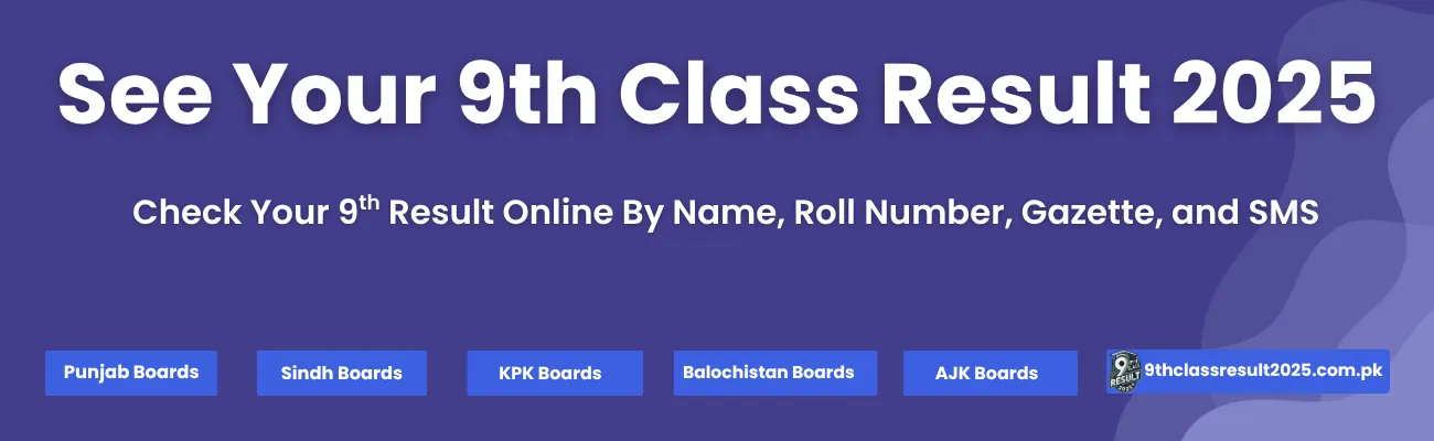 BISE DI Khan 9th Class Result 2025 Check Online